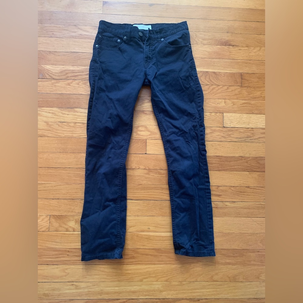 Levi’s 510 boy’s 28X28 dark skinny jeans